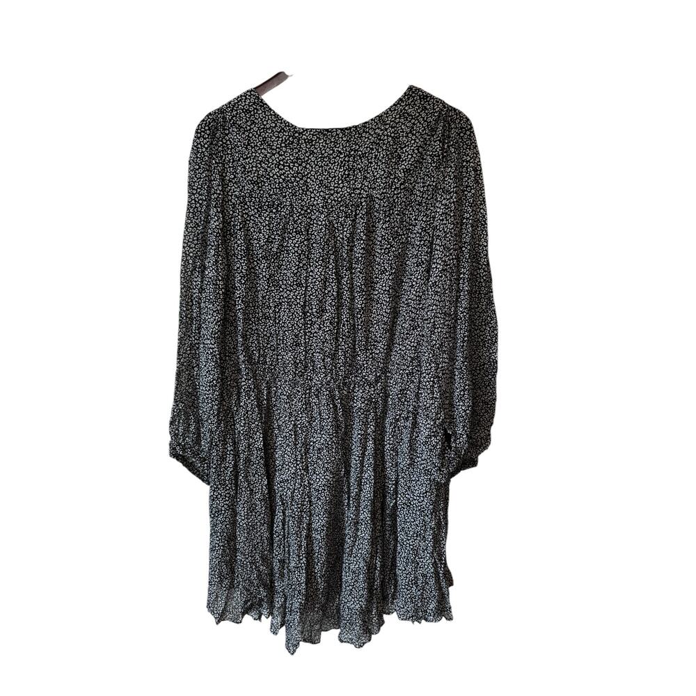 MAEVE BY ANTHROPOLOGIE Carolyn Faux Wrap Dress Cheetah Print Sz 3X $148 MSRP EUC - Picture 4 of 8